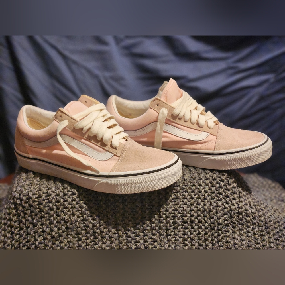 Pink Suede Vans